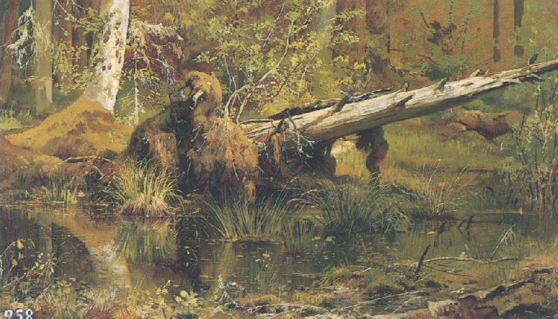 Ivan Shishkin Forest France oil painting art
